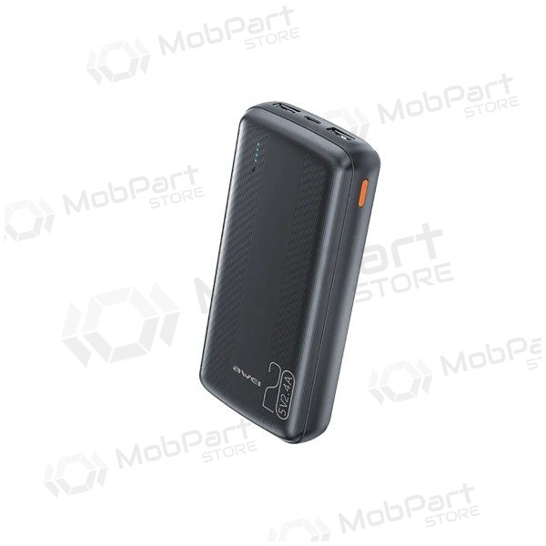 Batería externa Power Bank Awei P19K 5V/2.4A 20000mAh negro