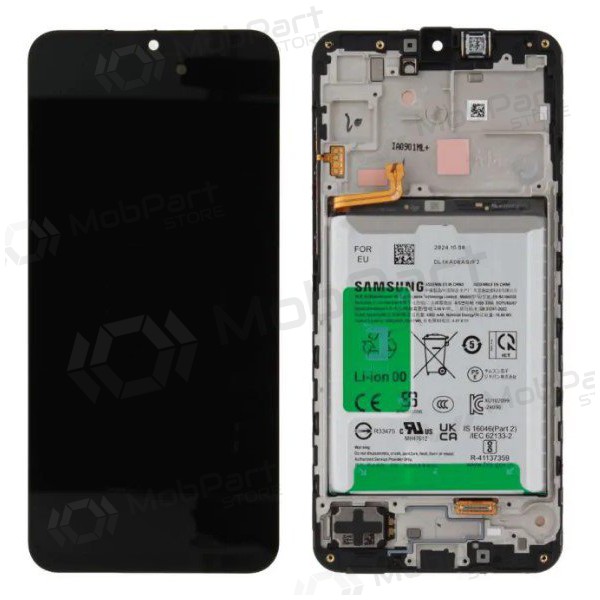 Samsung Galaxy A16 5G pantalla (negro) (con un marco y bateria) (original)