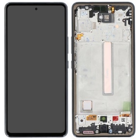 Samsung Galaxy A53 5G pantalla (negro) (con un marco) (original)