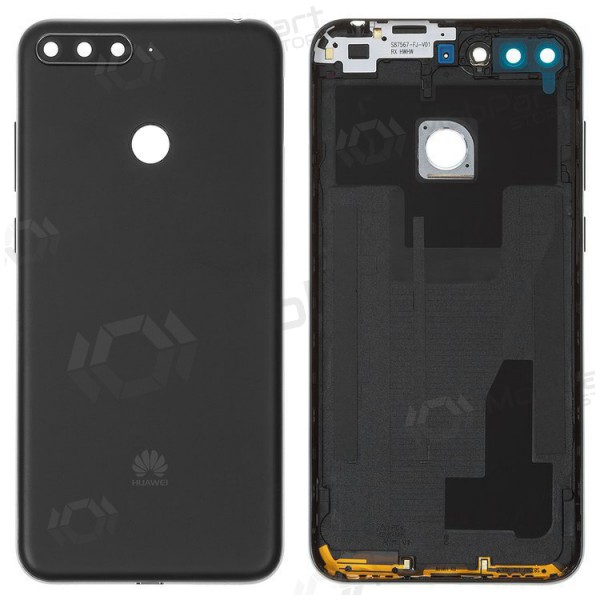 Huawei Y6 Prime 2018 tapa trasera de la batería (negro) (usada grade C, original) Huawei Y6 Prime 2018 tapa trasera de la batería (negro) (usada grade C, original)