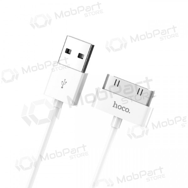 USB cable HOCO X1 iPhone 30-pin 1.0m (blanco)