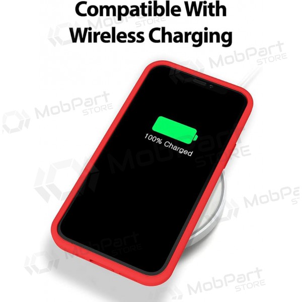 Funda de silicona Mercury para Apple iPhone 16e (rojo)