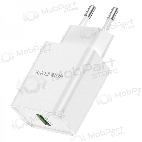 Cargador Borofone BN5 QC 3.0 18W (blanco)