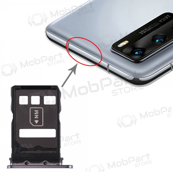 Huawei P40 Titular de la tarjeta SIM (negro)