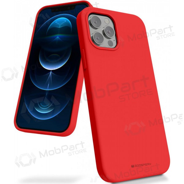 Funda para Apple iPhone 11 Pro Max Mercury - Silicone Case (rojo)