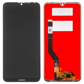 Huawei Y7 / Y7 PRO / Y7 Prime 2019 pantalla (negro) - Premium