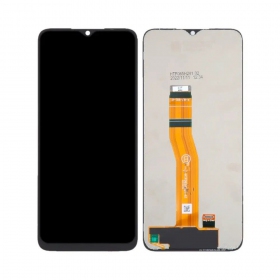 Ekranas Huawei Honor X8 5G/X6 4G/X5 4G/X5 4G su lietimui jautriu stikliuku Black ORG