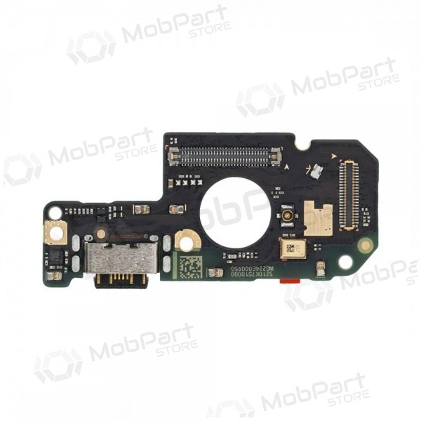 Lanksčioji conector Xiaomi Redmi Note 12S įkrovimo kontakto su mikrofonu original (service pack)