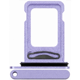 Soporte de tarjeta SIM para Apple iPhone 12 (DUAL) (violeta)