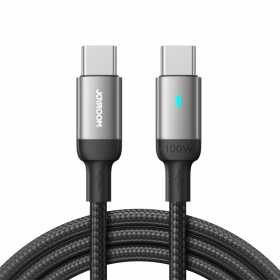 USB cable Joyroom S-CC100A10 Type-C to Type-C 100W 1.2m negro