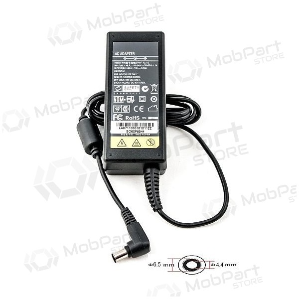SONY 60W: 19V, 3.16A cargador para portátil SONY 60W: 19V, 3.16A cargador para portátil