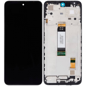 Xiaomi Redmi 12 4G / 12 5G / Poco M6 Pro 5 pantalla (negro) (con un marco) (Premium)