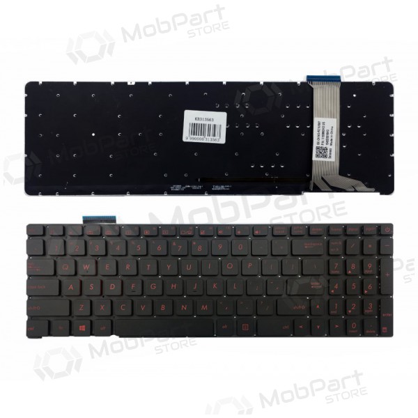 ASUS: G551, G551J, G552 teclado (con iluminación) ASUS: G551, G551J, G552 teclado (con iluminación)