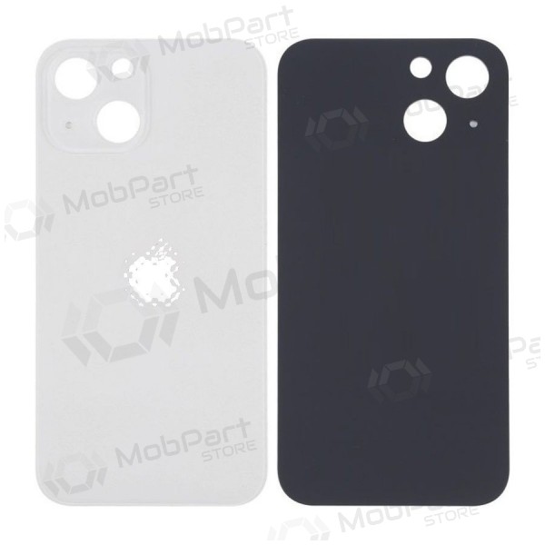 Apple iPhone 13 mini tapa trasera de la batería (Starlight) (bigger hole for camera) Apple iPhone 13 mini tapa trasera de la batería (Starlight) (bigger hole for camera)