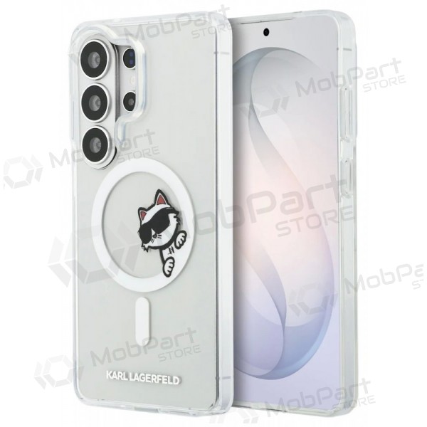 Funda para Samsung Galaxy S26 Ultra - Karl Lagerfeld IML Choupette Peekaboo Logo Magnetic (transparente)