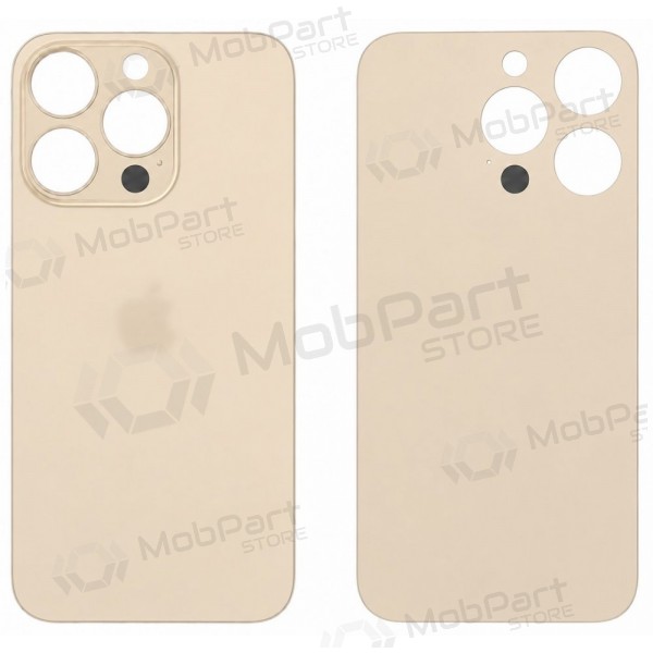 Tapa trasera para Apple iPhone 14 Pro Max (dorado) (Premium)