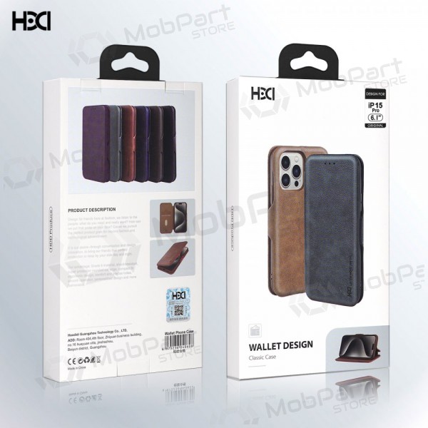 Samsung Galaxy A57 funda - HDD Classic Wallet Case (azul)