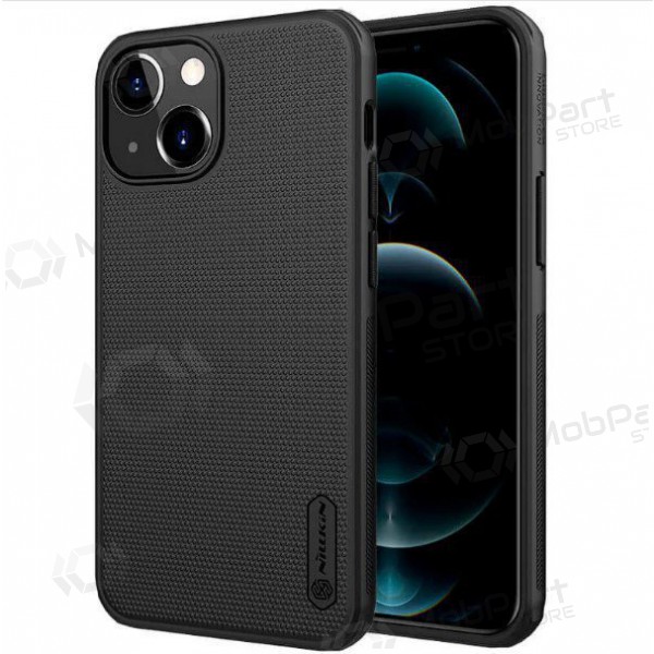 Apple iPhone 15 funda „Nillkin Frosted Shield“ (negro)