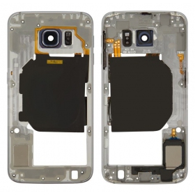 Samsung G920F Galaxy S6 marco interno (negro) (usada Grade B, original)
