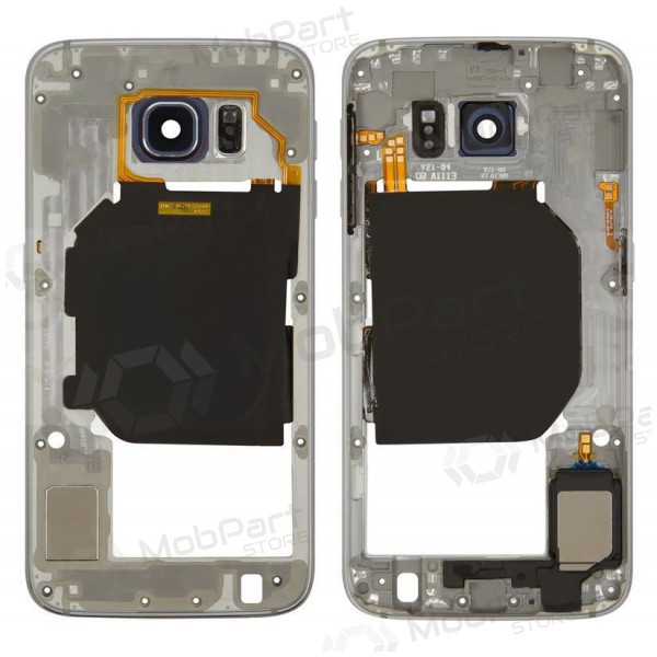 Samsung G920F Galaxy S6 marco interno (negro) (usada Grade B, original)