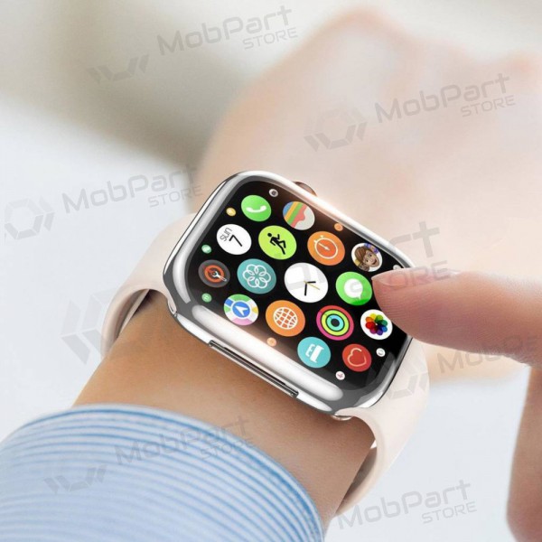 Protector de pantalla LCD / funda -Dux Ducis Samo- para Apple Watch 49mm (plateado)