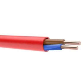 HDGS PH90 2x1.5 cable ELPAR (libre de halógenos, ignífugo, 1m).