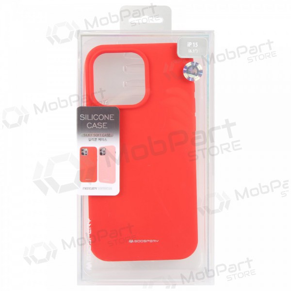 Funda para Apple iPhone 11 Pro Max Mercury - Silicone Case (rojo)