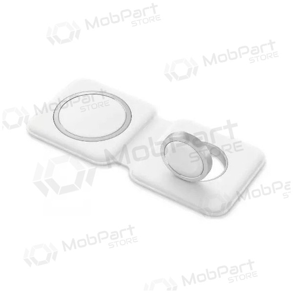 Cargador inalámbrica 2in1 Smart Phone, Watch MagSafe 10W (blanco)