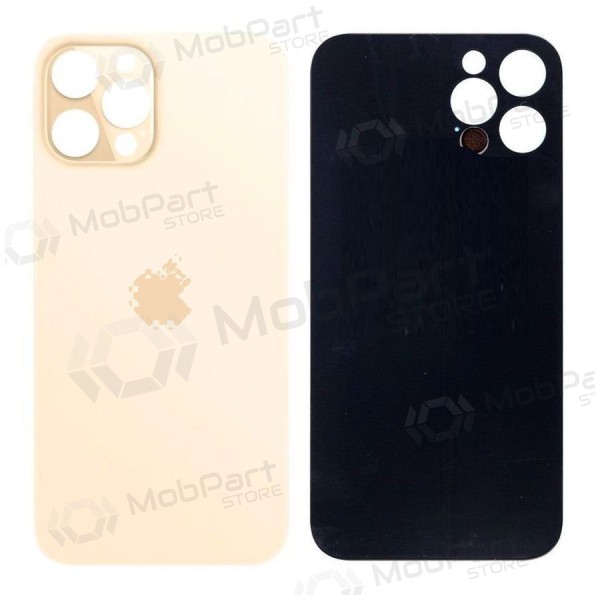 Apple iPhone 12 Pro Max tapa trasera de la batería (dorado) (bigger hole for camera)