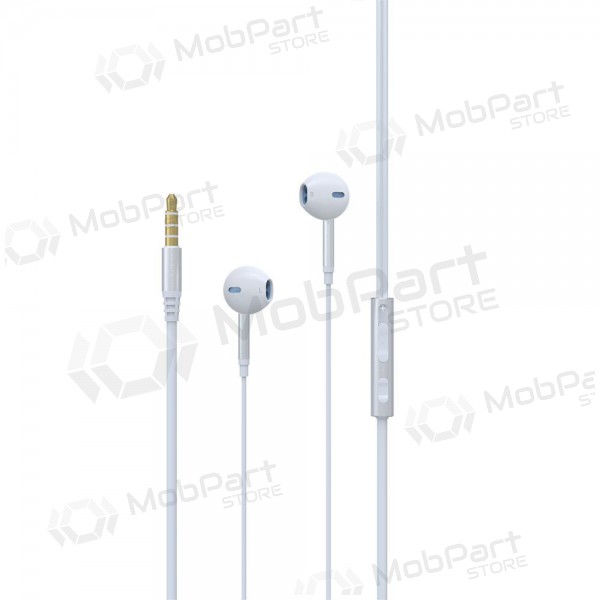 Manos libres Devia Pure Sound 3,5mm (Blanco)