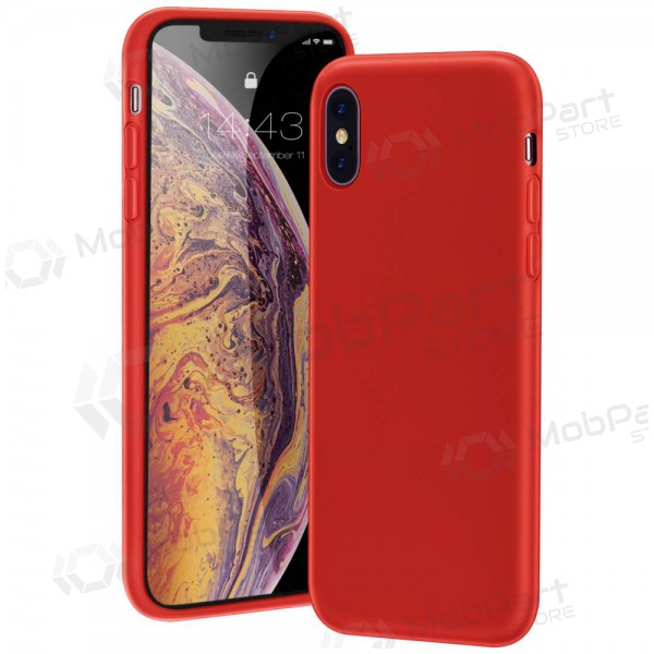 Funda para Apple iPhone 6 / 6S - Liquid Silicone - 1.5mm (rojo)