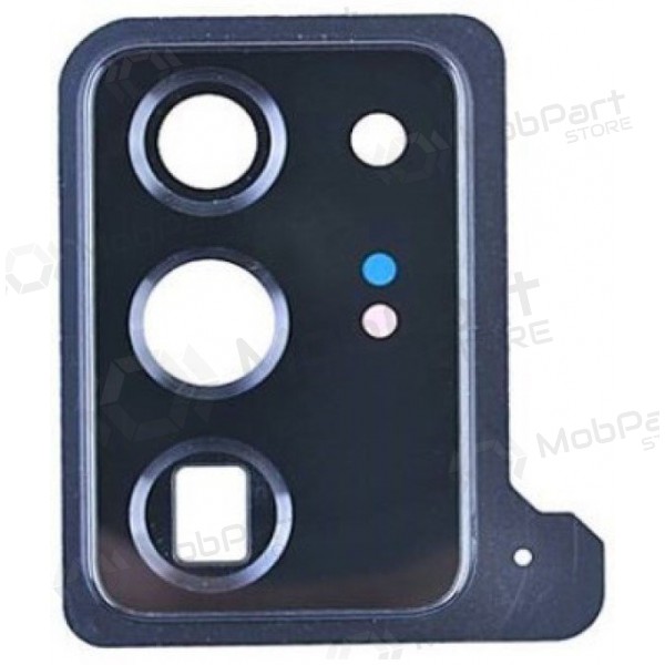 Samsung N985 / N986 Galaxy Note 20 Ultra Cristal camara (negro) (con un marco)