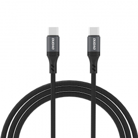 Cable USB-C Dudao L3CC USB-C a USB-C 1.2 m 60 W negro