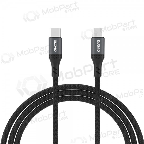 Cable USB-C Dudao L3CC USB-C a USB-C 1.2 m 60 W negro