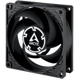 Ventilador de caja ARCTIC P8 MAX, 4-pin, 80mm, negro