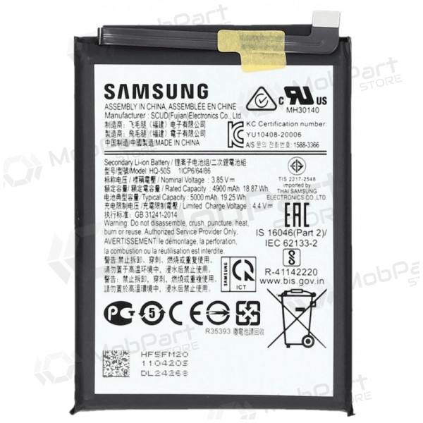 Batería para Samsung Galaxy A02s, A03s, A03, GH81-21636A (original)