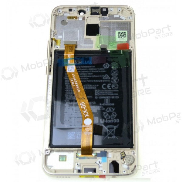 Huawei Mate 20 Lite pantalla (dorado) (con un marco y bateria) (service pack) (original)