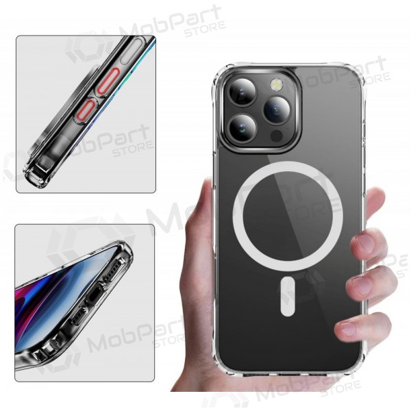 Funda para Samsung Galaxy S25 Ultra -Perfectionists Clear Mag Case- (transparente)