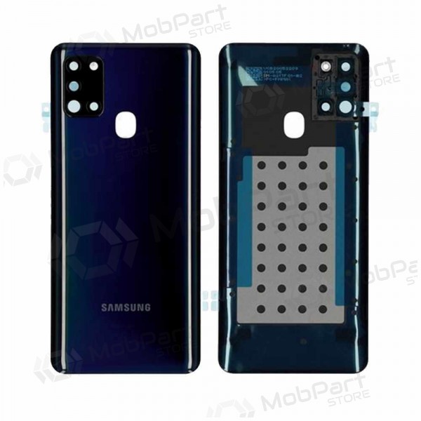 Samsung A217 Galaxy A21s 2020 tapa trasera de la batería (negro) (usada grade B, original)