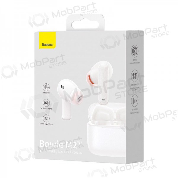 Inalámbrica manos libres Baseus Bowie M2+ NGTW190002 (Blanco)