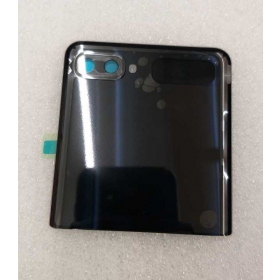 Samsung F700 Galaxy Z Flip tapa trasera de la batería (negro) (usada grade B, original)