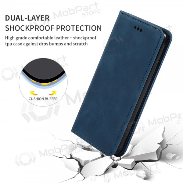 Funda para Apple iPhone 7 / 8 / SE 2020 / SE 2022 - Business Style (azul oscuro)