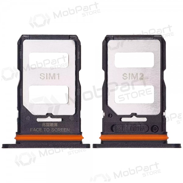 Soporte de tarjeta SIM para Xiaomi Redmi Note 13 Pro+ 5G (negro)