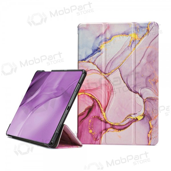 Funda para Samsung Galaxy Tab A9+, Tab A11+ - Smart Leather (marble)