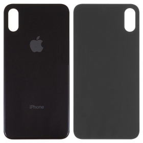 Apple iPhone XS tapa trasera de la batería gris (space grey) (bigger hole for camera)