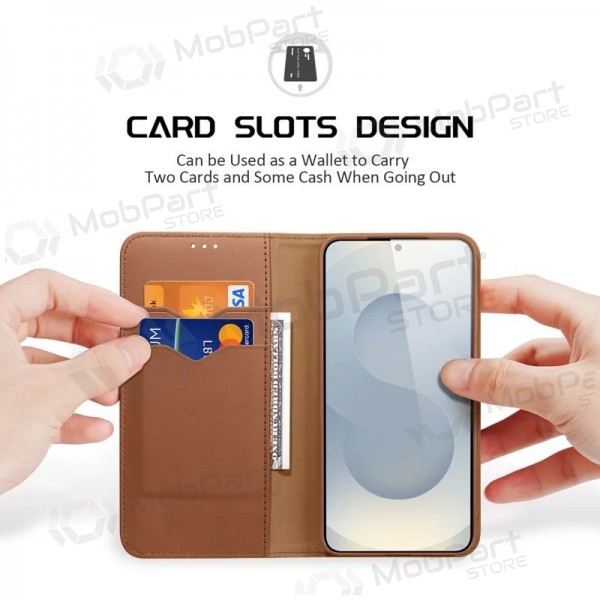 Funda para Samsung Galaxy S25 Edge -Dux Ducis Hivo- (marrón)