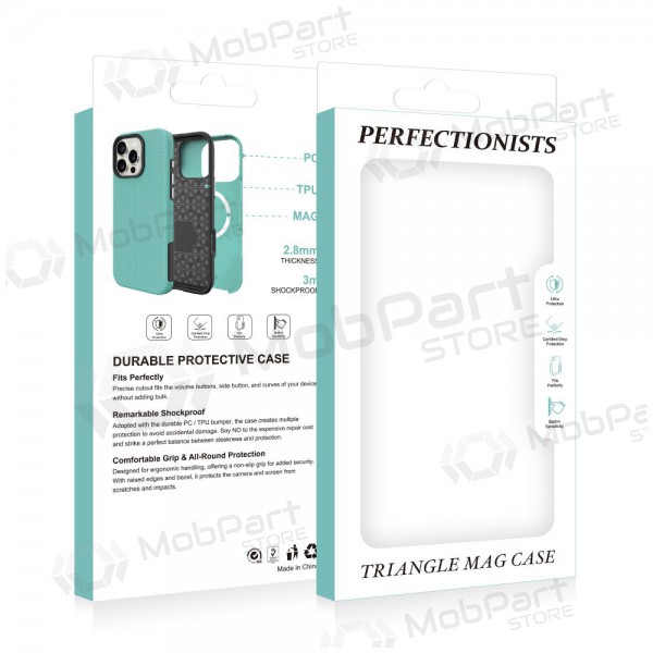 Apple iPhone 13, 14 funda „Perfectionists“ (rojo)