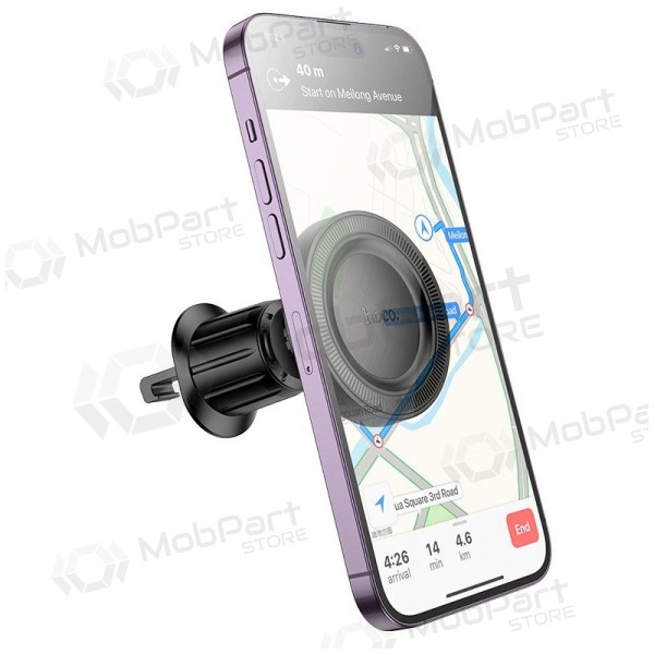 Soporte para teléfono de coche Hoco H56 (air vent) negro