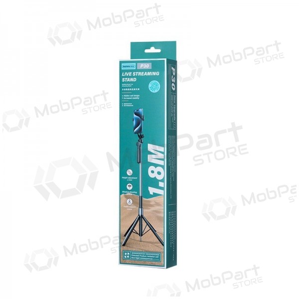 Palo para selfies Remax P30 1.8m negro