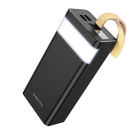 Batería externa Power Bank Borofone BJ18A 2xUSB 2A 30000mAh negro